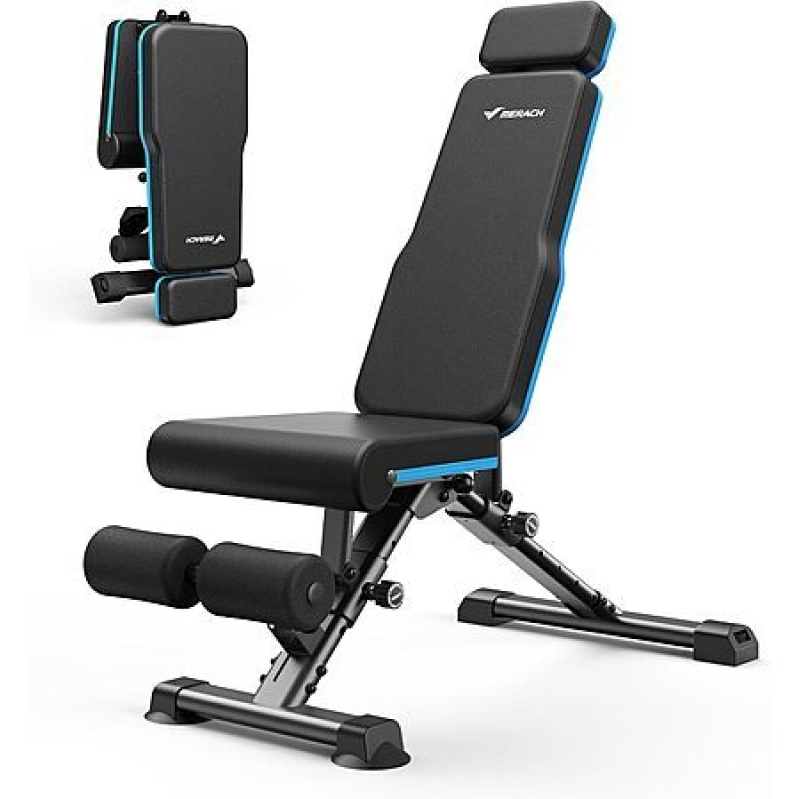 MERACH Foldable Adjustable Weight Bench – Up to 990 lb – $60 + Free Shipping