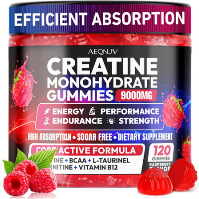 Creatine Gummies 9000mg – Pre‑Workout Boost for Men & Women – $24.69 Deal