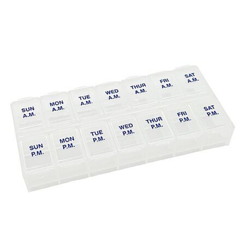 Ezy Dose 7-Day AM/PM Pill Organizer – $3.19 Deal, Portable Daily Med Case