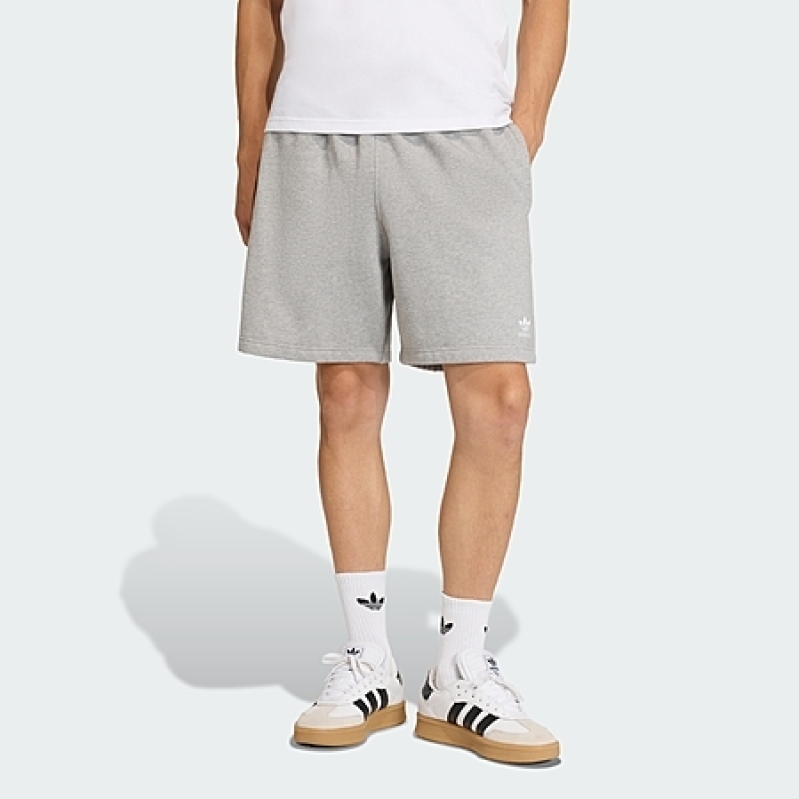 adidas Men's Trefoil Essentials Fleece Shorts – 7
