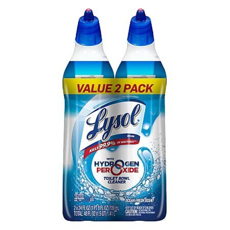 Lysol Toilet Bowl Cleaner Gel – 2 Pack, Ocean Fresh, $3.70 Deal
