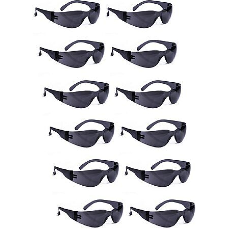 12-Pair Roar Smoke Safety Glasses – $0.54 Each, Free Shipping