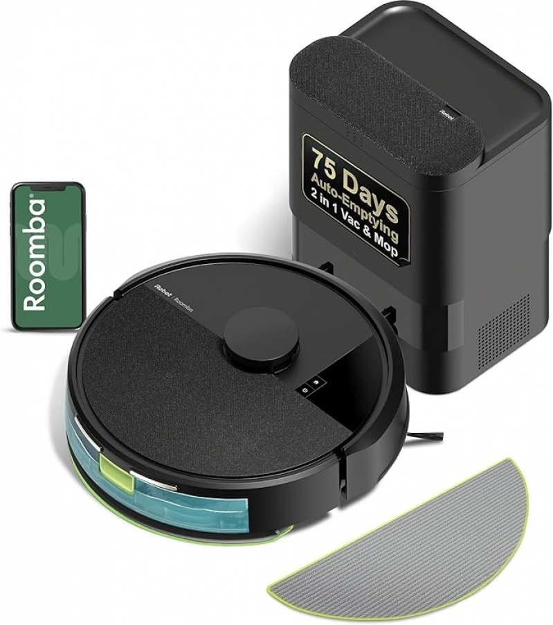 iRobot Roomba 104 2-in-1 Robot Vacuum & Mop – Self-Emptying, LiDAR Navigation – $199 (56% Off)