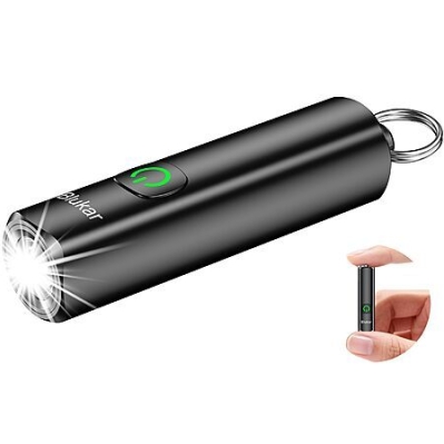 Blukar Rechargeable EDC Keychain Flashlight – 360 lumens, USB‑C, 43% Off