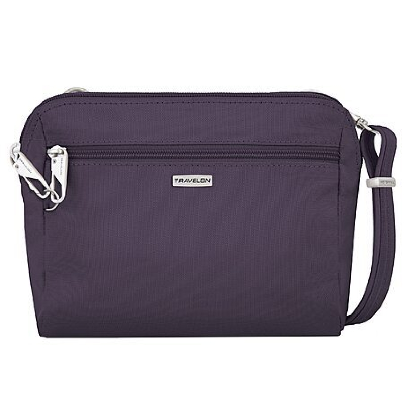 Travelon Anti-Theft Convertible Crossbody & Waist Pack – Purple, $18.60 with Free Prime Shipping