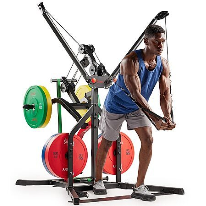 Sunny Health & Fitness Multifunctional Home Gym – All‑in‑One Cable System, $450 Deal