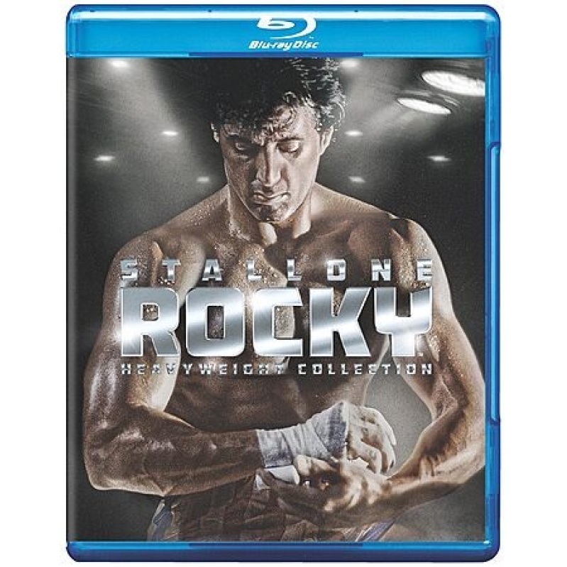 Rocky Heavyweight Collection Blu-ray – Complete Set for $16.43