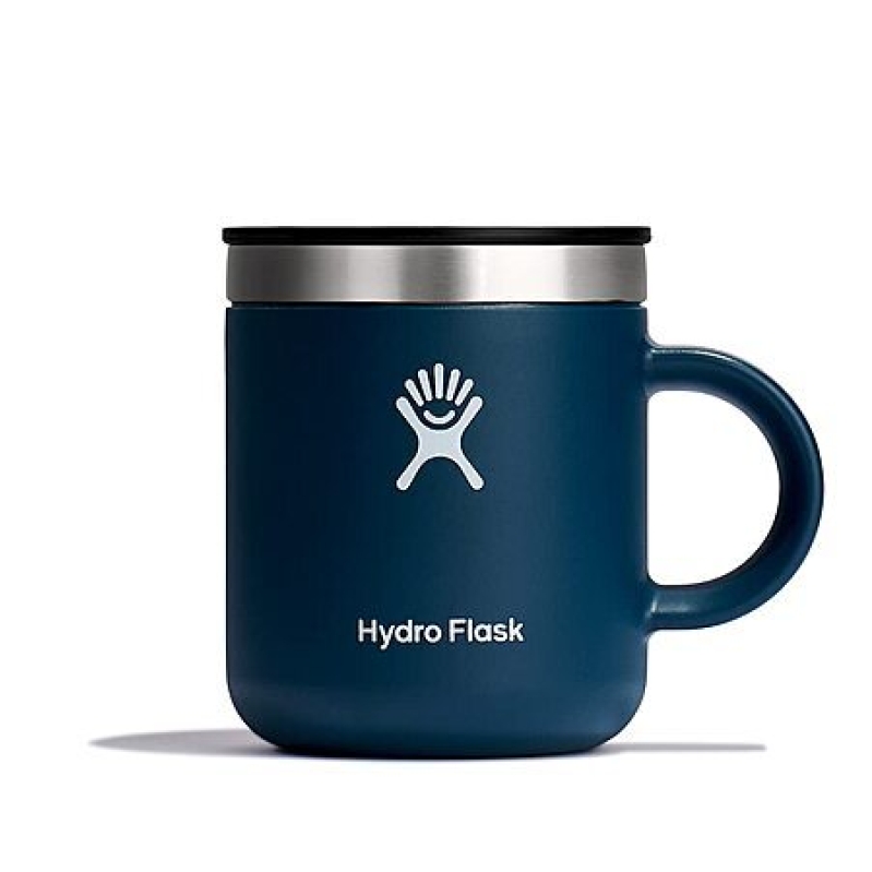 Hydro Flask 6‑Oz Insulated Coffee Mug with Handle – Indigo Deal at $11.48