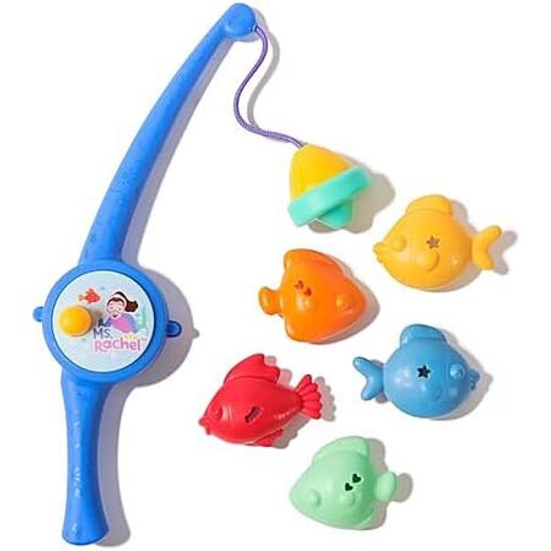 Ms. Rachel Counting Fishes Playset – 5 Floatable Fish for $8.49