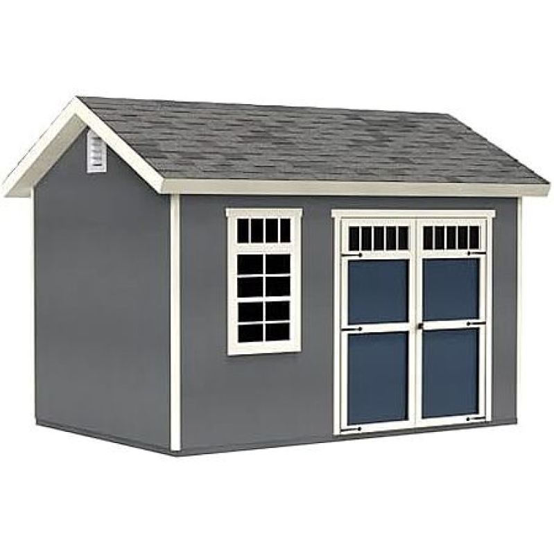 Handy Home Beachwood 8x12 DIY Wooden Shed – 35% Off Today