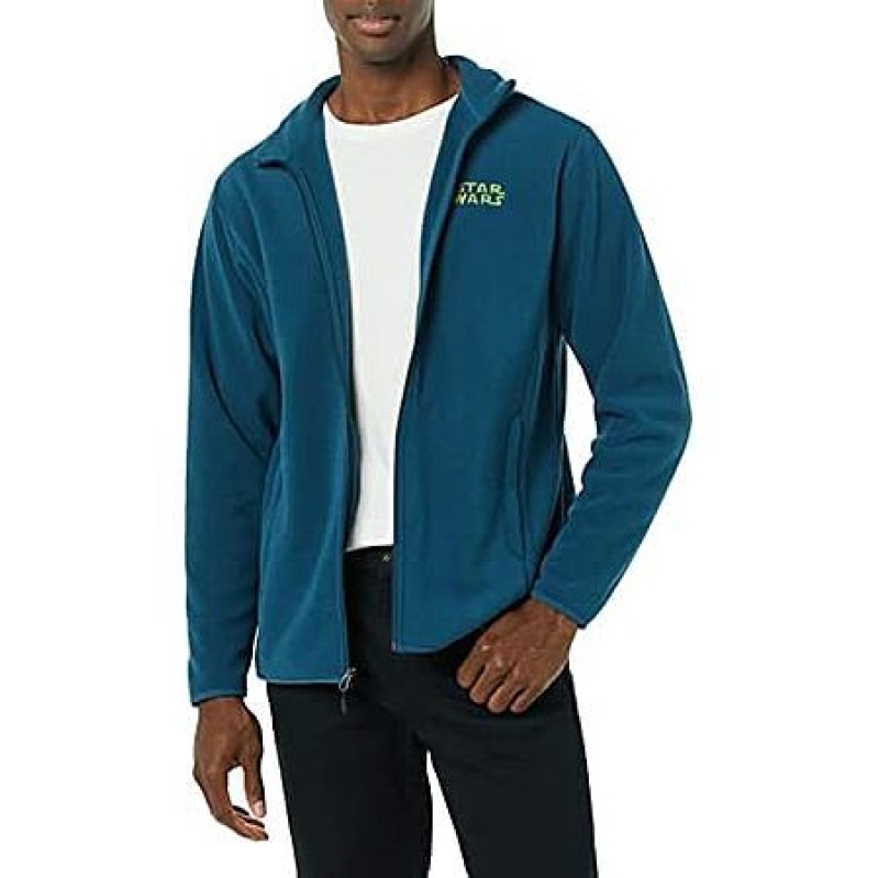 Amazon Essentials Men's Polar Fleece Full‑Zip Mock Jacket – Up to 25% Off
