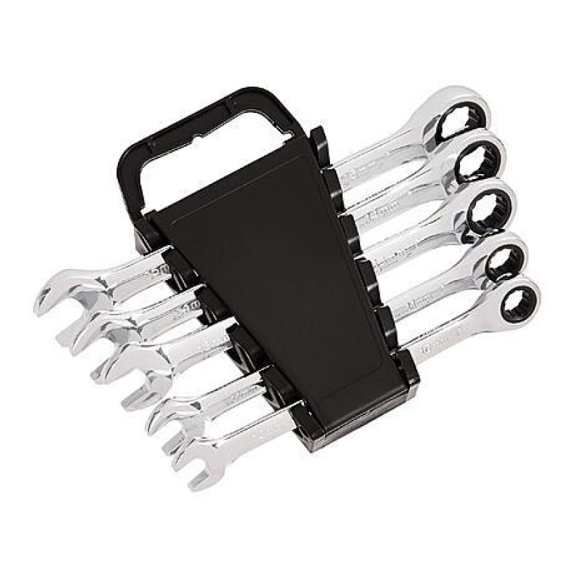 Amazon Basics 5‑Piece Metric Ratcheting Wrench Set – $12.96 Deal
