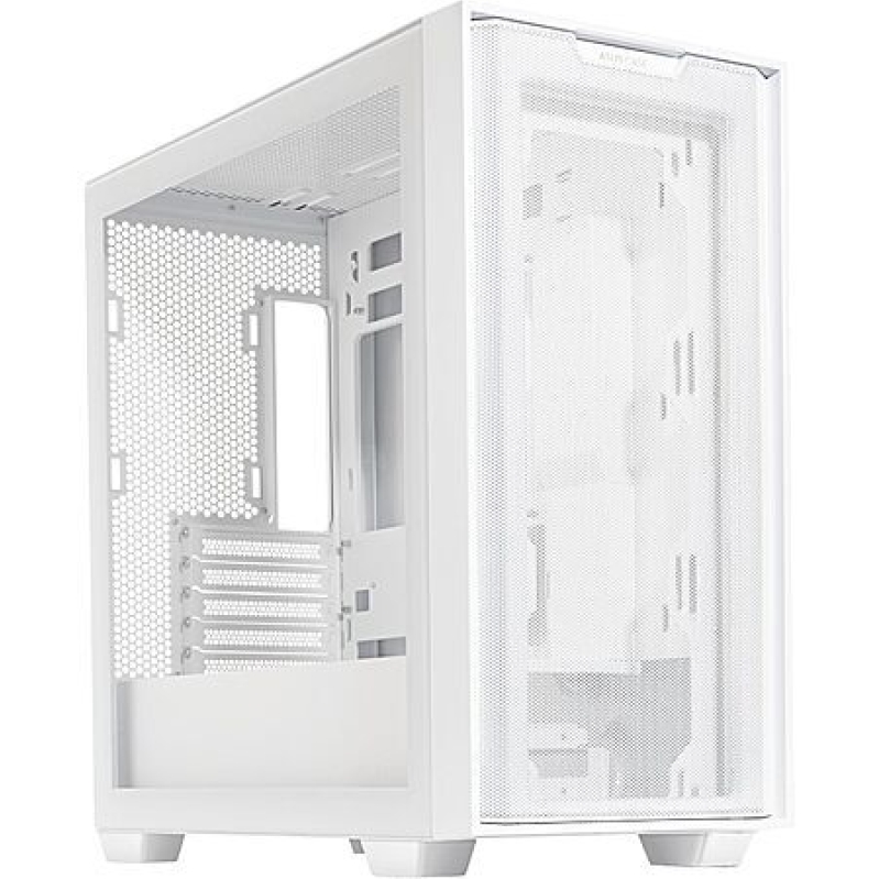 ASUS A21 White Micro ATX PC Case – $51.99 Deal, Supports 360mm Coolers & 380mm GPUs