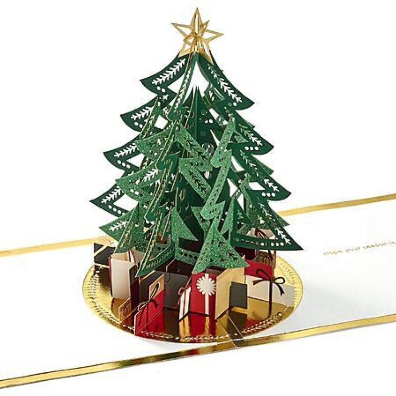 Hallmark Signature Pop-Up Christmas Tree Card – $6.14 + Free Shipping