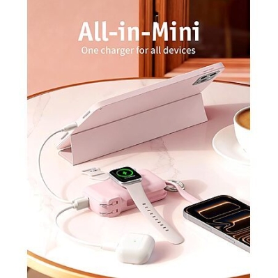 RORRY Flow 10,000mAh 40W Power Bank – Built-in USB‑C Cable & Foldable Plug, Now $27.99 with Code 20RORRYCB4