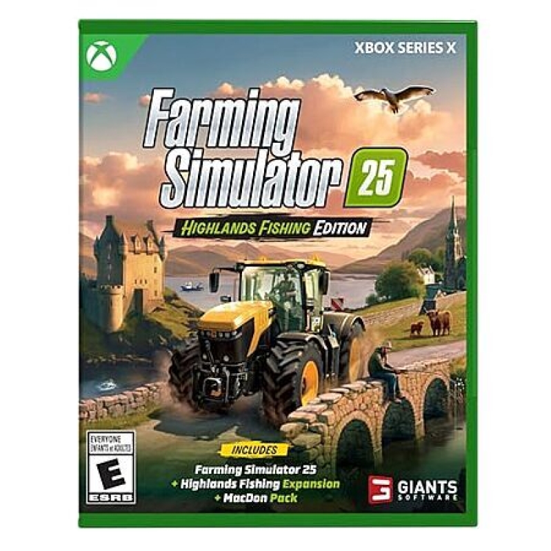 Farming Simulator 25: Highlands Fishing Edition – Xbox Series X $29.99 Deal