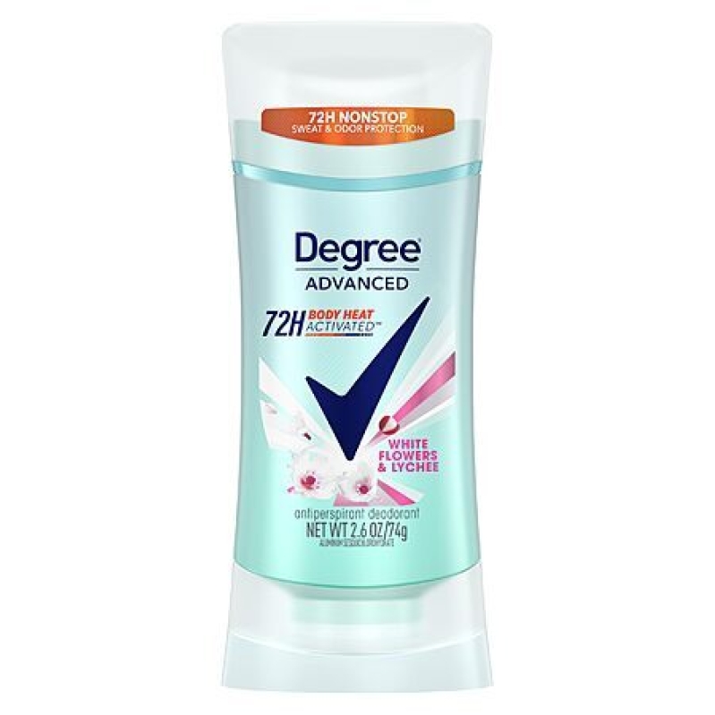 Degree Advanced Antiperspirant Deodorant – White Flowers & Lychee – $2 Off Today