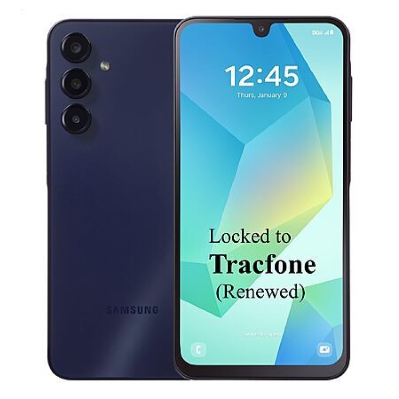 Renewed Samsung Galaxy A16 5G + 1‑yr Tracfone Service – Only $39.99