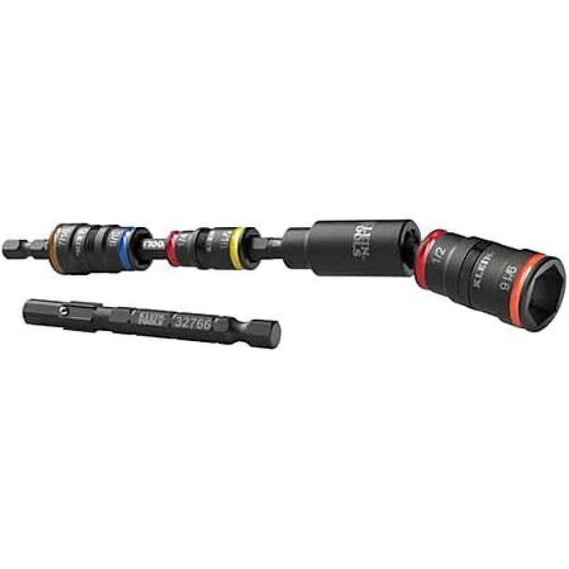 Deal: 6‑pc Klein Tools 32984 SAE Impact Socket Set with Swivel Adapter – $22.98