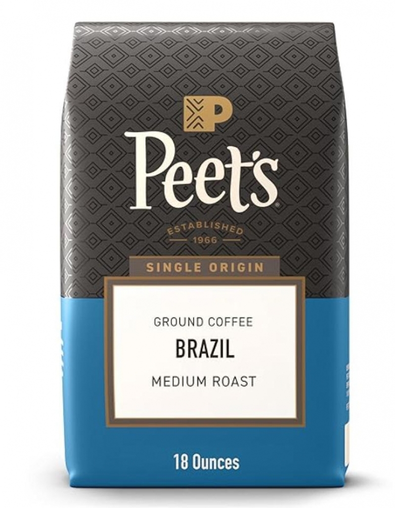 Peet's 18oz Medium Roast Ground Coffee – BOGO 50% Off, $8.91 per Bag