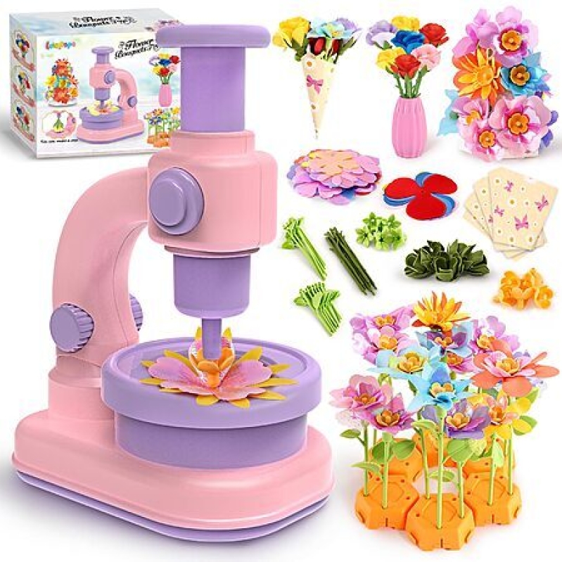 Letapapa Kids Fabric Flower Bouquet Maker – $6.29 Deal, Free Prime Shipping