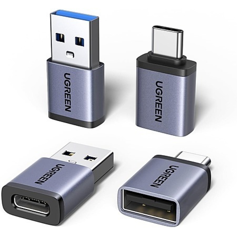 UGREEN 4‑Pack USB‑A↔USB‑C Adapter Combo – 10 Gbps, $6.94 Prime Deal