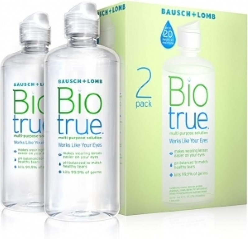 Bausch + Lomb Biotrue Contact Lens Solution – 10 oz (2‑Pack) $10.14 Deal