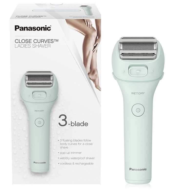 Panasonic Waterproof Electric Bikini Trimmer – 20% Off, 35‑min Cordless Use