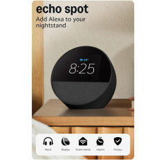 Amazon Echo Spot: Smart Clock with Alexa, Now 38% Off!